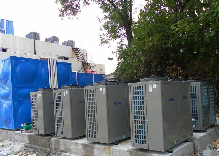 清華王牌空氣能熱水器助力江蘇淮安衛(wèi)校熱水改造工程