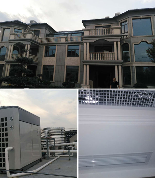 空氣能熱水器，節能熱水器，熱泵供暖，中央熱水工程