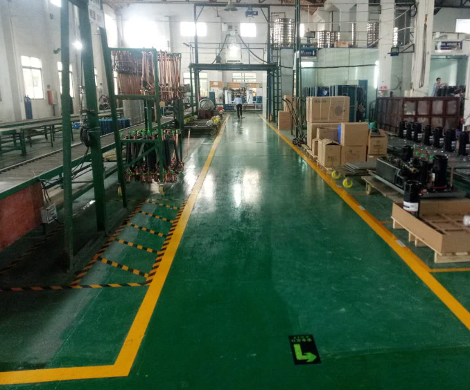 聚陽煤改電生產車間