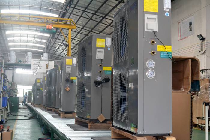 煤改電空氣能生產(chǎn)中