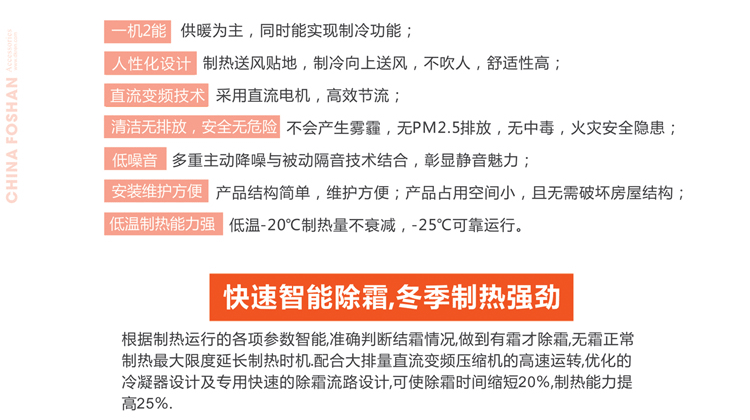 變頻空氣能熱風機