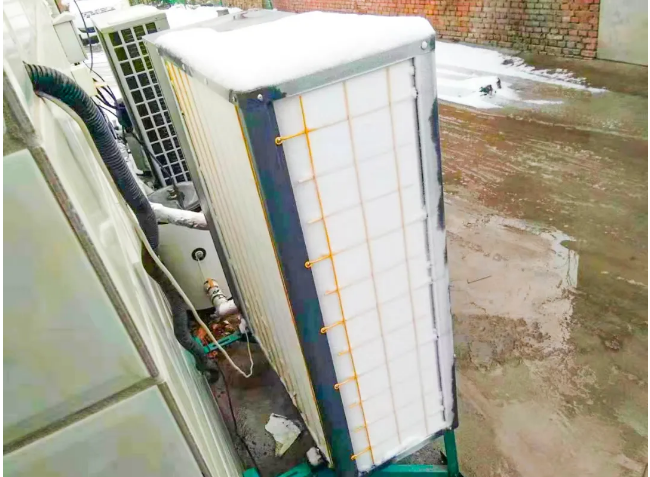 空氣能采暖結霜