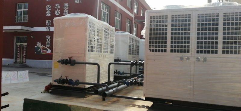 6000平空氣能采暖學校采暖