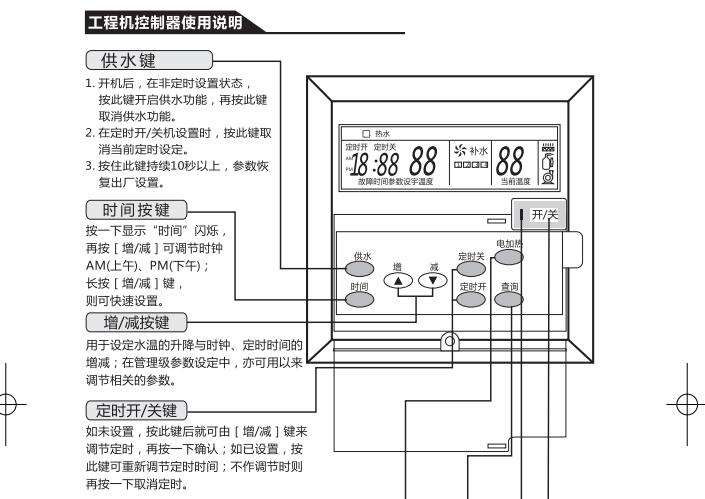商用機熱水說明書品牌+通用