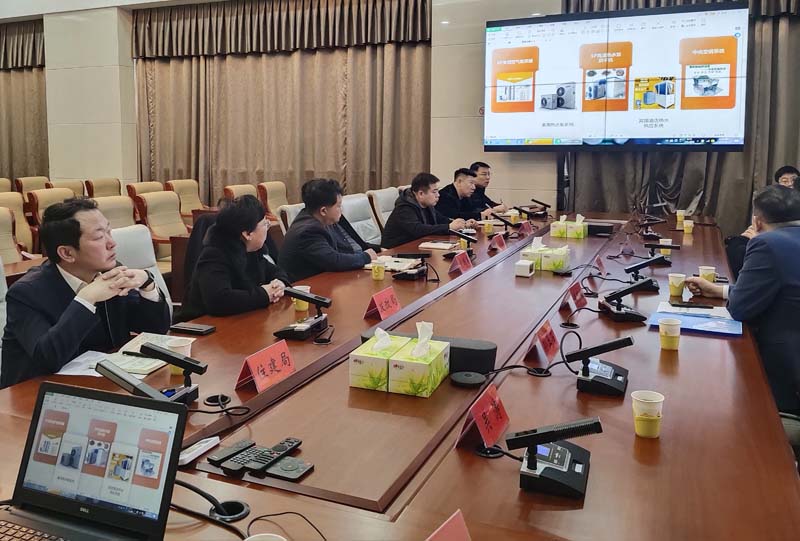 源市政府辦公室盛邀！聚陽(yáng)公司揭秘王牌空氣能產(chǎn)品
